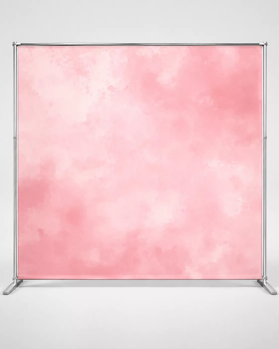 Blush pink watercolour photo booth backdrop
