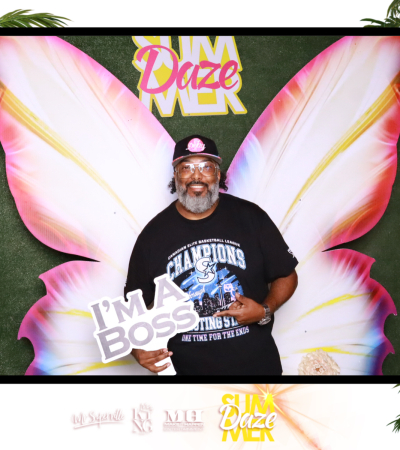 Soca Prince JJ Rock Photo Booth