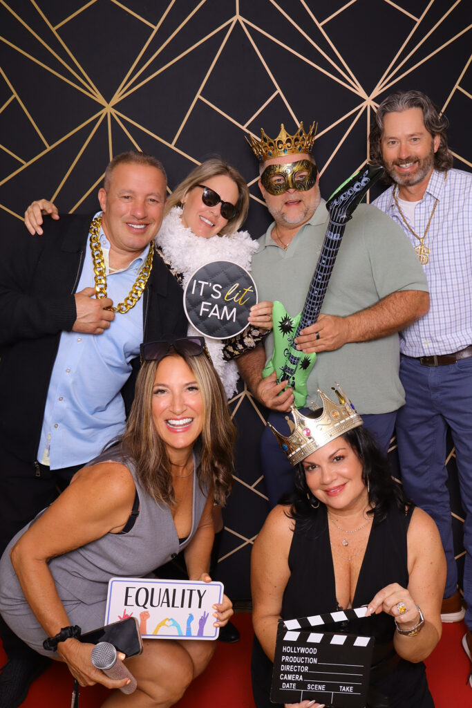 JJ Rock Entertainment Group – DJ and Photo Booth Services for a wedding anniversary celebration in downtown Toronto with custom photo booth props