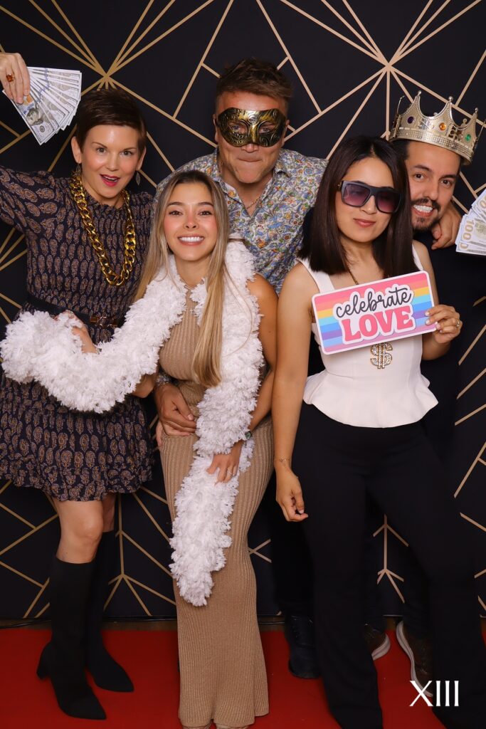JJ Rock Entertainment Group – DJ and Photo Booth Services for a wedding anniversary celebration in downtown Toronto with custom photo booth props