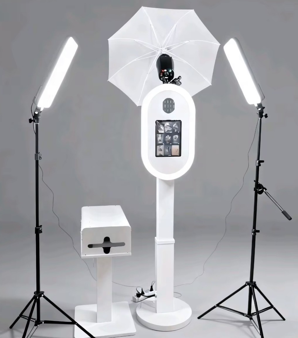 JJ Rock Entertainment Group digital photo booth setup for events in Toronto, Barrie, Innisfil, Vaughan